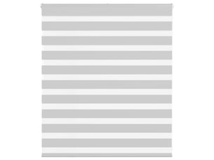Store zèbre, store de fenêtre gris clair largeur du tissu 115,9 cm polyester cf48453