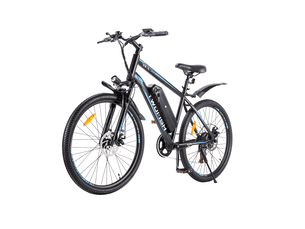 Vélo électrique twofish tf01, 36v 250w 15ah, 26 tout-terrain, noir&bleu