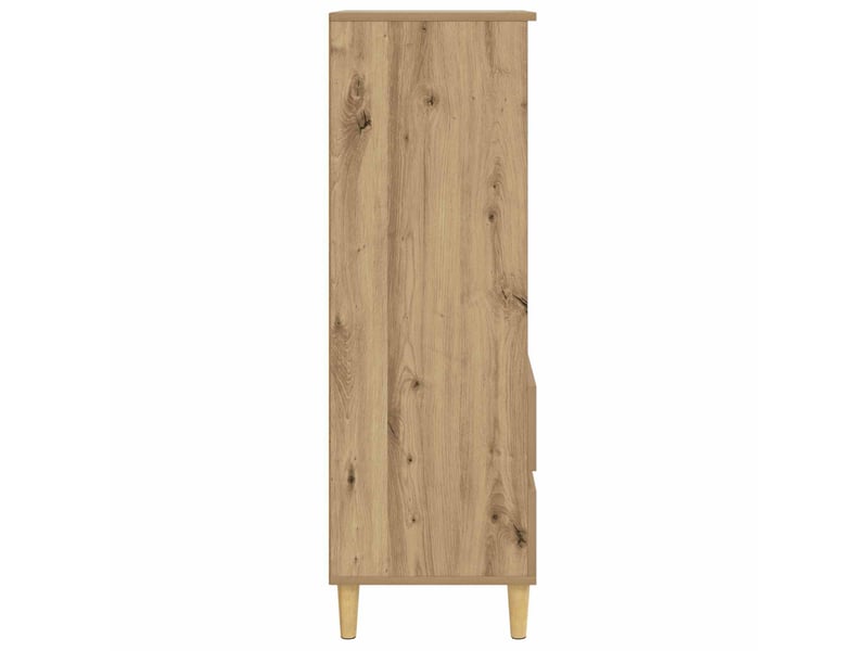  Buffet - haut armoire chêne artisanal 40 x 36 x 110 cm bois d'ingénierie  - Conforama E