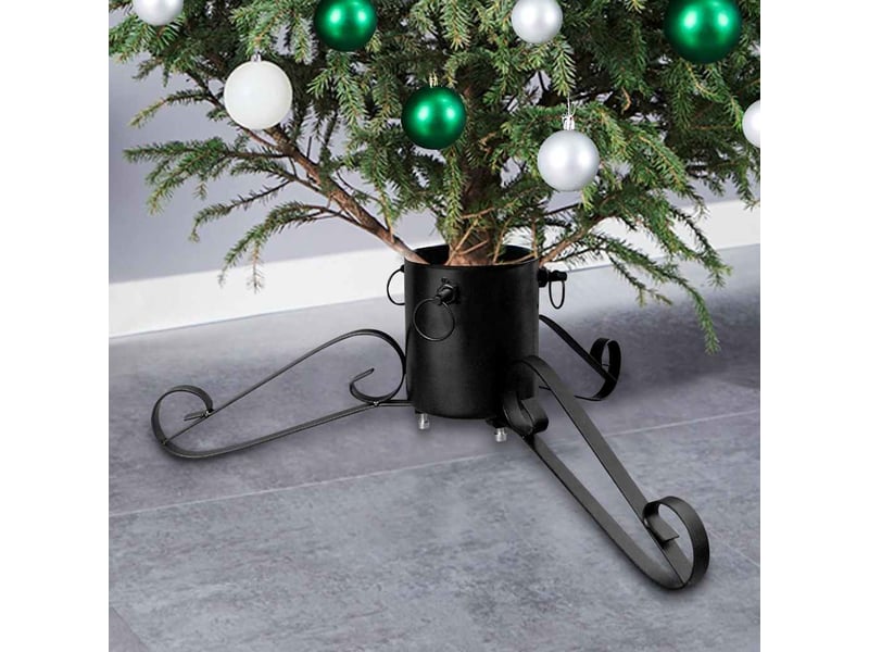  Support de sapin de noël noir 58x58x21 cm  - Conforama B