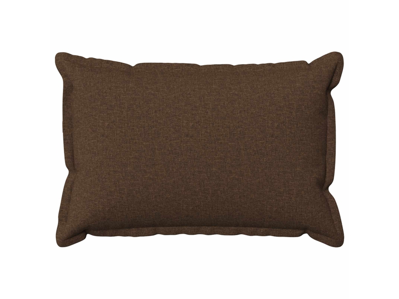 Lot de 6 housses de coussin houten marron 50 x 75 cm cf49994 - Conforama A