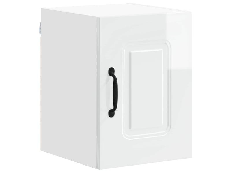  Meuble mural de cuisine | armoire de cuisine blanc brillant 30x31x40cm  - Conforama A