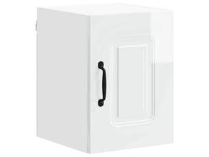 Meuble mural de cuisine | armoire de cuisine blanc brillant 30x31x40cm