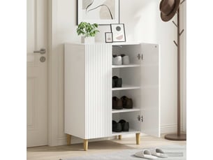 Meuble à chaussures 4 paire(s)  <strong></strong>  <strong></strong> coloris miroir