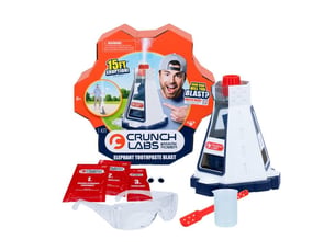 Kit d'experiences elephant toothpaste blast 8 ans et plus avec lunettes de protection 4,5 m
