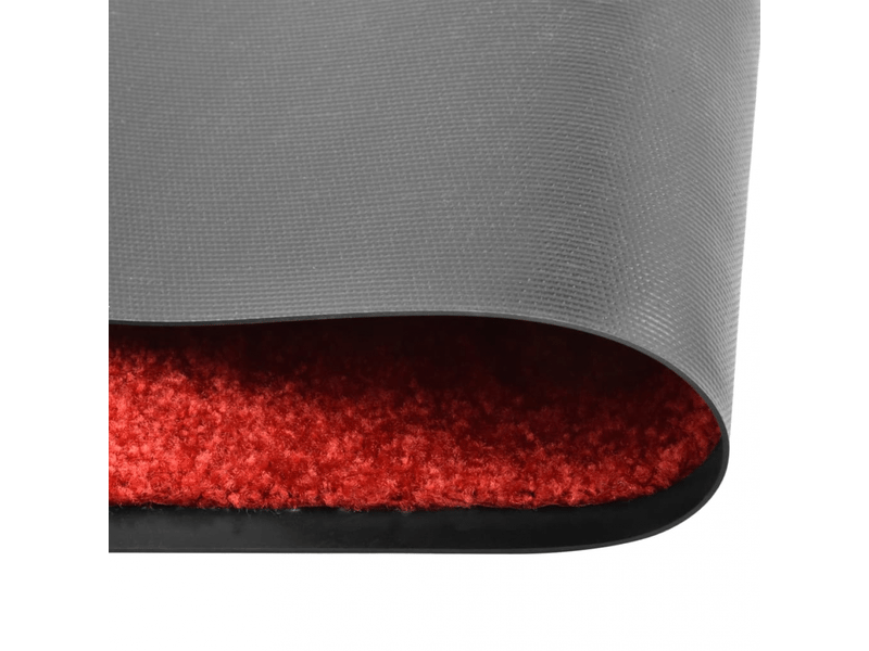  Paillasson lavable rouge 60x90 cm - comfortxl 323422 - Conforama A