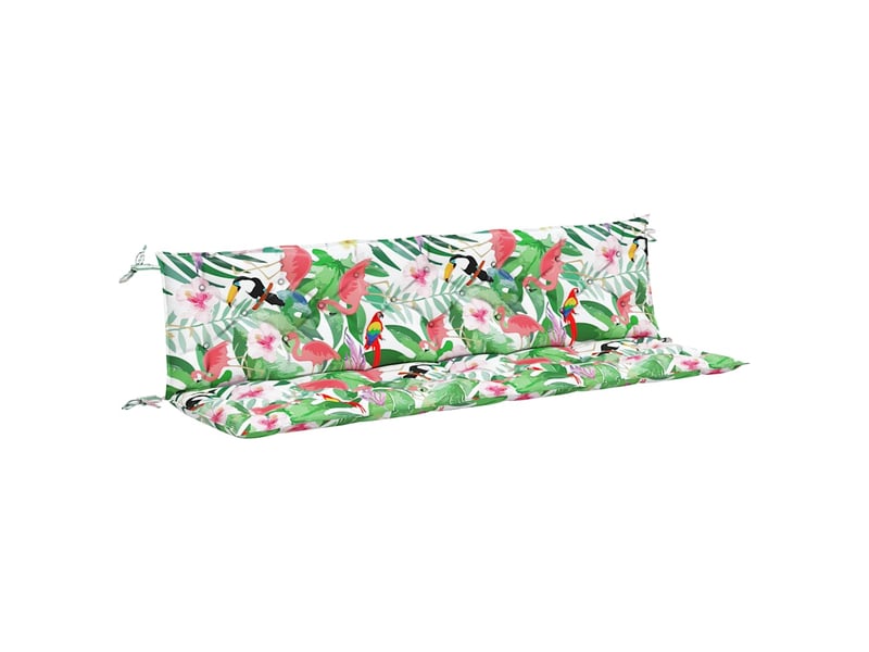  Lot de 2 coussins de banc de jardin, coussins d'assise multicolore 200x50x7 cm cf58675  - Conforama A