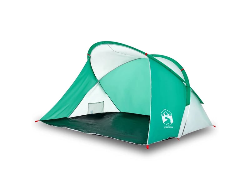  Tente de plage, tente d'extérieur 2 personnes vert d'eau escamotable imperméable  - Conforama D