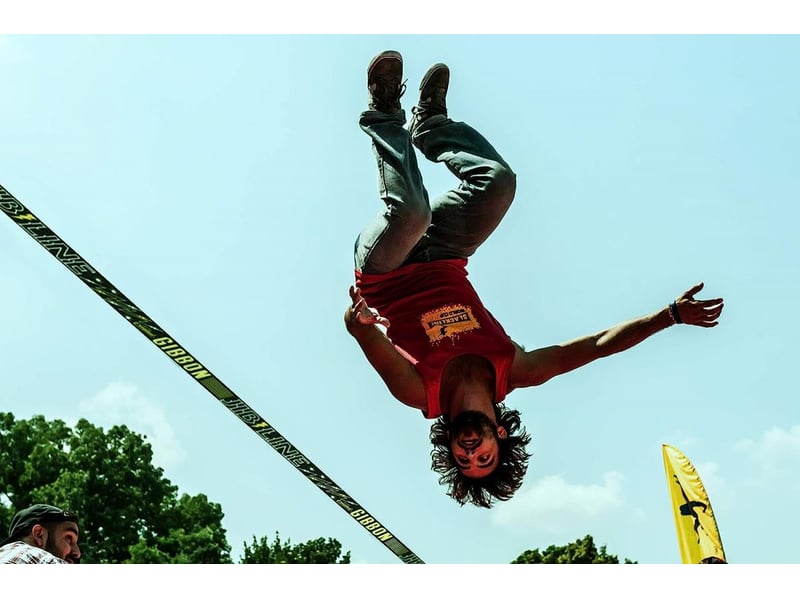  Set slackline jibline - protection d'arbre -12,5m GBJIBTW - Conforama C