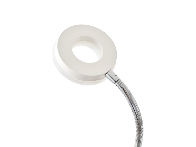  Lampe de bureau Métal 40 cm blanc  - Conforama J