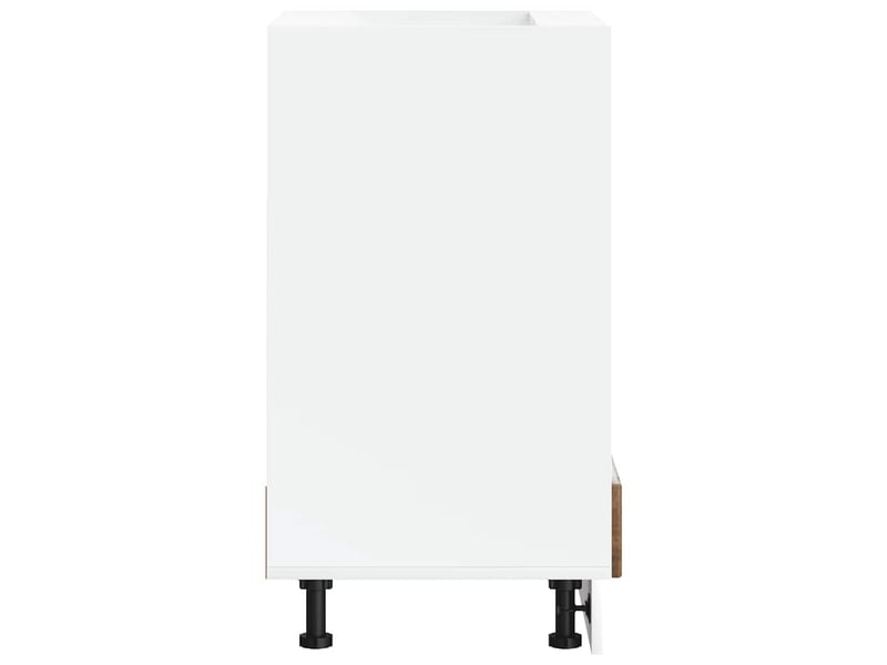  Armoire à four, armoire de cuisine kalmar chêne fumé bois d'ingénierie  - Conforama E
