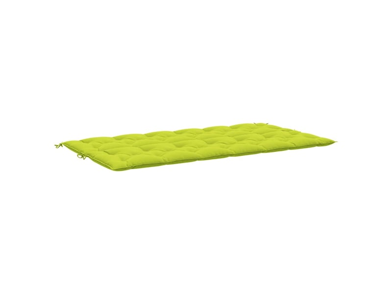  Coussin de banc de jardin, coussin d'assise vert vif 200x(50+50)x7cm tissu oxford cf52878  - Conforama E