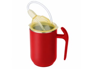 Gobelet à bec pour adulte, rouge
