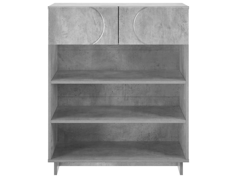  Meuble à chaussures, armoire à chaussures 73x38x87,5 cm bois d'ingénierie shl155  - Conforama D