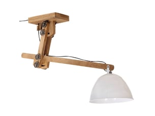 Plafonnier, lampe plafond 25 w blanc 105x30x65-108cm e27