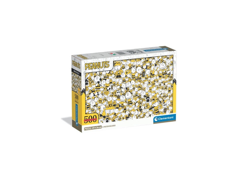  Puzzle compacte 500 pieces impossible snoopy 70 x 50 cm CLE8005125358069 - Conforama A