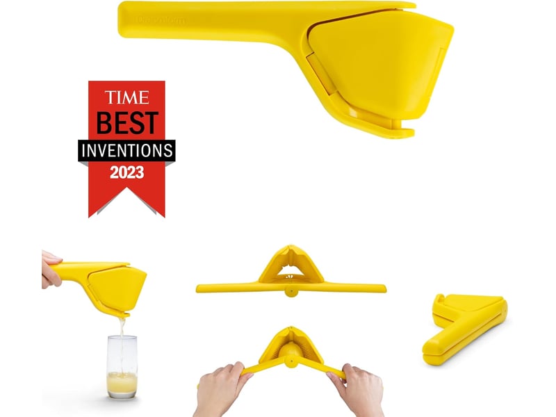  Presse-citron manuel pliable gain de place - système à pivot latéral haute pression pour moins d'effort  - Conforama B