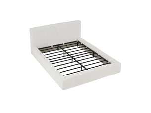 Lit compressé 160x200 cm OOIILLEE Luxe haut de gamme coloris blanc