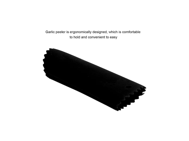 Éplucheur d'ail en silicone, rouleau à tube pour éplucher l'ail, facile et rapide à éplucher - Conforama C