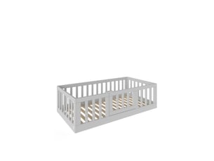 Lit simple 90x190 cm   4754010385584 coloris gris