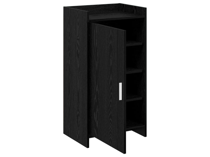  Meuble à chaussure, cabinet à chaussures avec stockage chêne noir 48x36x92 cm shl5131  - Conforama D