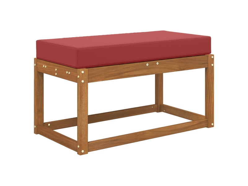  Coussin de siège, coussin d'assise d'extérieur 100 % polyester bordeaux cf55804  - Conforama C