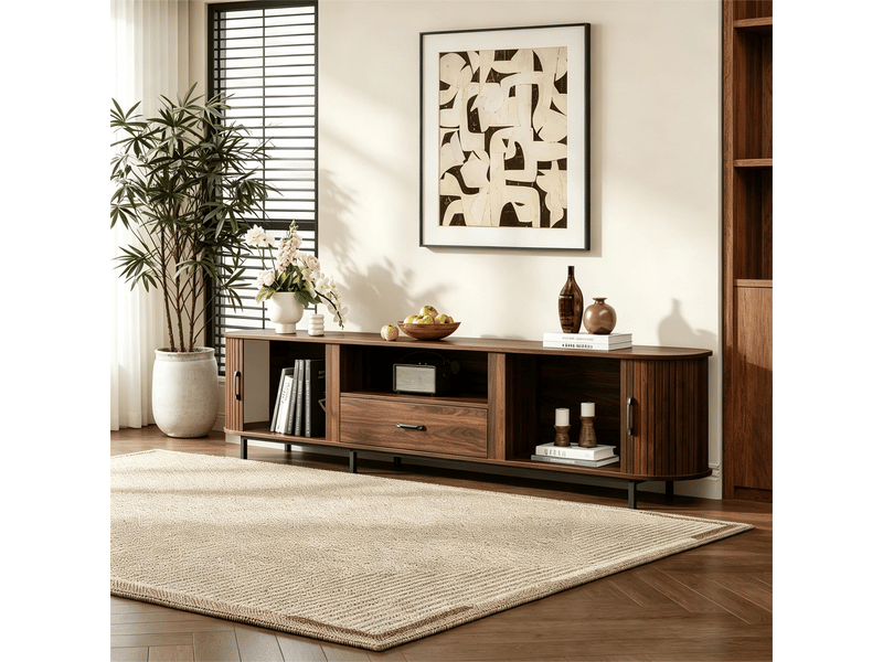  Lit banquette en tissu mélangé lin beige 90x200 cm, avec lit gigogne, accoudoirs avec port usb et type c et porte-gobelets, sans matelas  - Conforama B