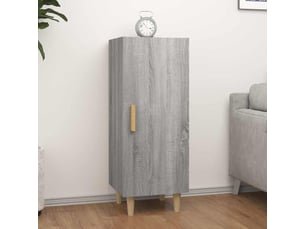 Buffet - bahut - meuble de rangement sonoma gris 34,5x34x90 cm bois d'ingénierie