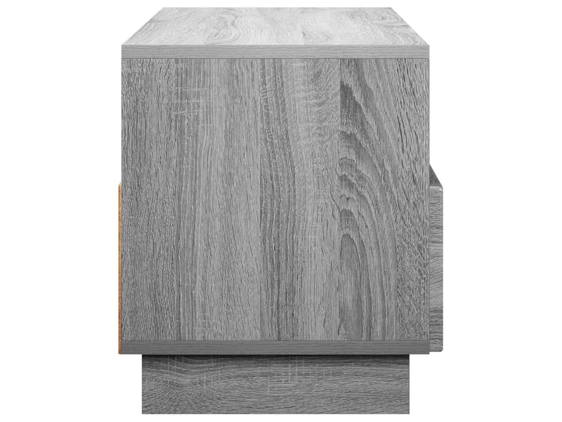  Meuble tv moderne, banc tv 90x34,5x40 cm sonoma gris bois d'ingénierie shl96471  - Conforama E