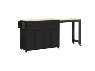 Desserte 4 portes 2 tiroirs coloris blanc mdf