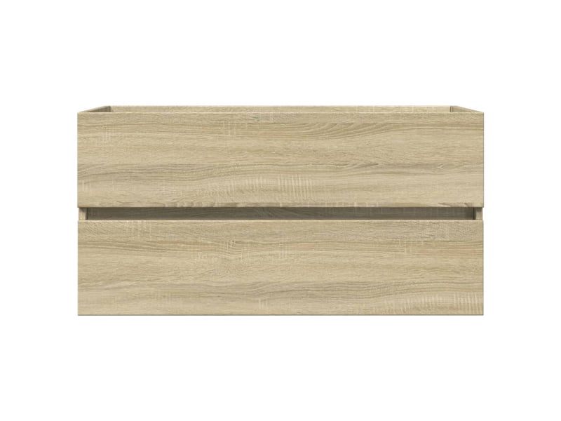  Ensemble de meubles de bain 2pcs céramique et bois d'ingénierie cf63558  - Conforama D