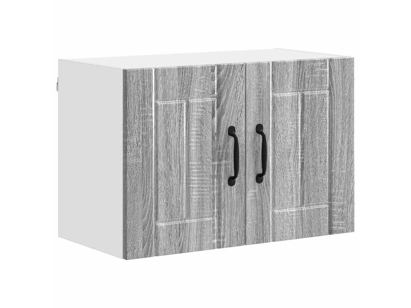 Meuble mural de cuisine | armoire de cuisine 2 pcs sonoma gris bois d'ingénierie shl8955 - Conforama E
