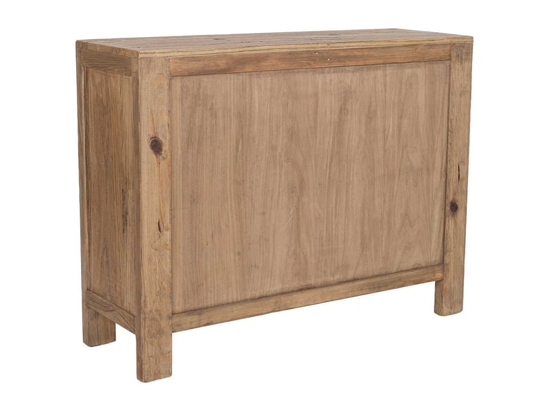  Buffet en bois beige 116x39x90 cm h  - Conforama D