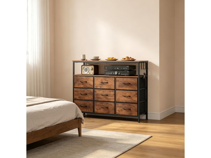 Meuble rangement modèle contemporary, armoire chambre salon, meuble tv, buffet d'entrée polyvalent  - Conforama D