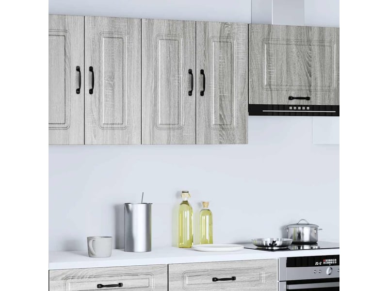  Armoire murale de cuisine kalmar sonoma gris bois d'ingénierie shl6661  - Conforama B
