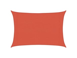 Voile d'ombrage - voile d'ombre - voile parasol 160 gm² terre cuite 3x5 m pehd