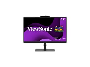 Moniteur visio 24 pouces full hd ips usb-c avec caméra 5mp et haut-parleurs