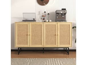 Buffet    <strong></strong> <strong></strong> - 140 cm coloris naturel 