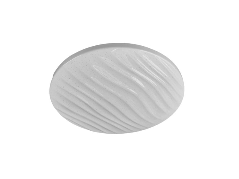  Plafonnier led fabrilamp olot blanc 12 w 1180 lm 6500 k ø25 cm 245182601 - Conforama A