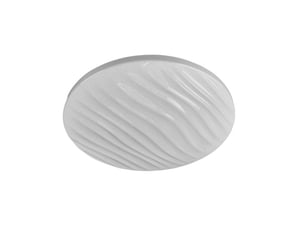 Plafonnier led fabrilamp olot blanc 12 w 1180 lm 6500 k ø25 cm