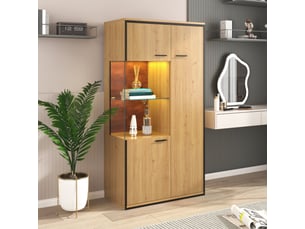 Vitrine coloris naturel <strong></strong> <strong></strong> - 77.5 cmx150 cm