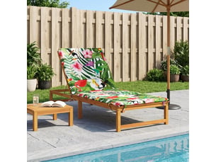 Coussin de transat, coussin pour bain de soleil gemert 100 % polyester multicolore cf56168