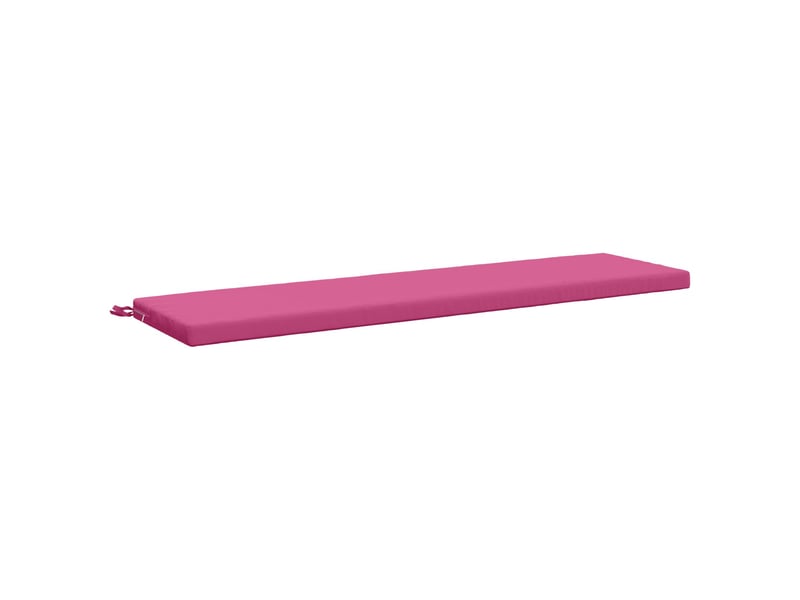  Lot de 2 coussins de banc, coussins d'assise soest 100 % polyester rose cf57359  - Conforama D