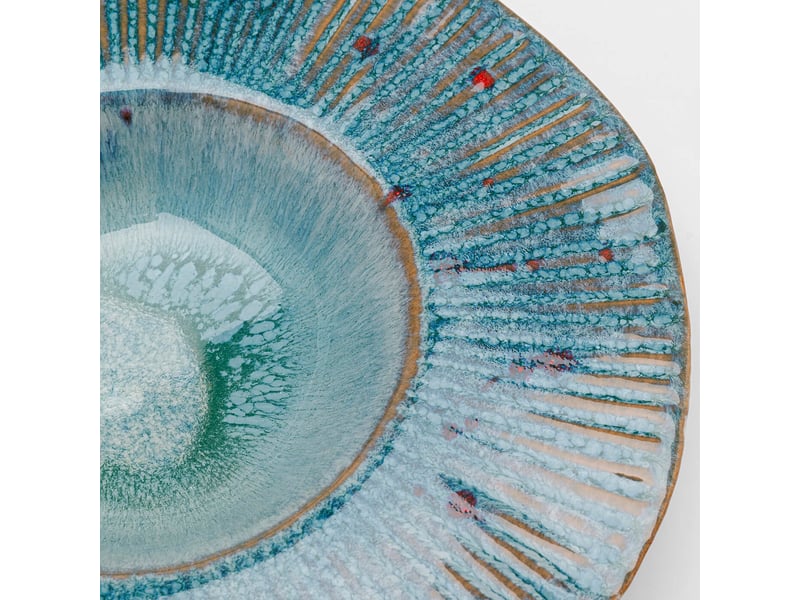  assiette creuse mina 26cm bleue  - Conforama C