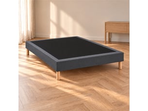Sommier tapissier 160x200 cm HOMYFRANCE épaisseur 25 cm vendu avec pieds