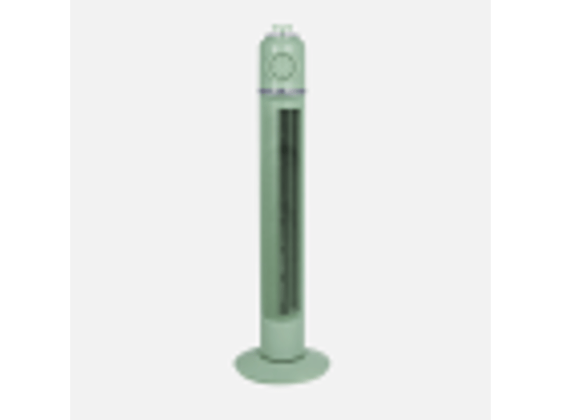  Ventilateur colonne fabrilamp huracan vert 45 w 3 vitesses minuterie oscillant 75 × 22 × 22 cm 240771006 - Conforama D