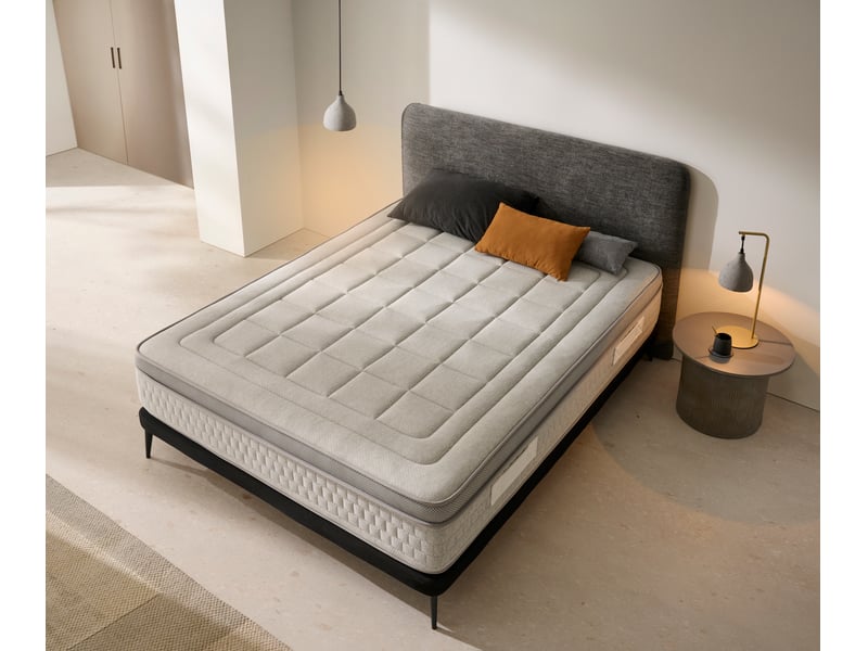  Matelas à mémoire de forme luxury optima nature - mi-ferme, accueil mémoire de forme, 4 poignées 8435720076172 - Conforama C