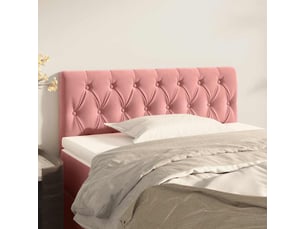 Tete de lit A poser largeur 100 cm   rose