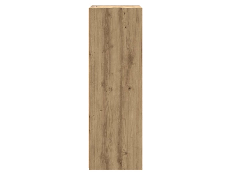  Haut armoire, armoire de rangement chêne artisanal 70x41x124 cm bois d'ingénierie  - Conforama E