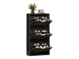 Meuble à chaussures 10 paire(s)  <strong></strong>  <strong></strong> coloris noir